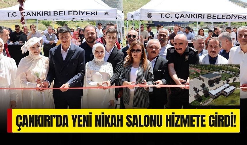 Çankırı’da Yeni Nikah Salonu Hizmete Girdi!