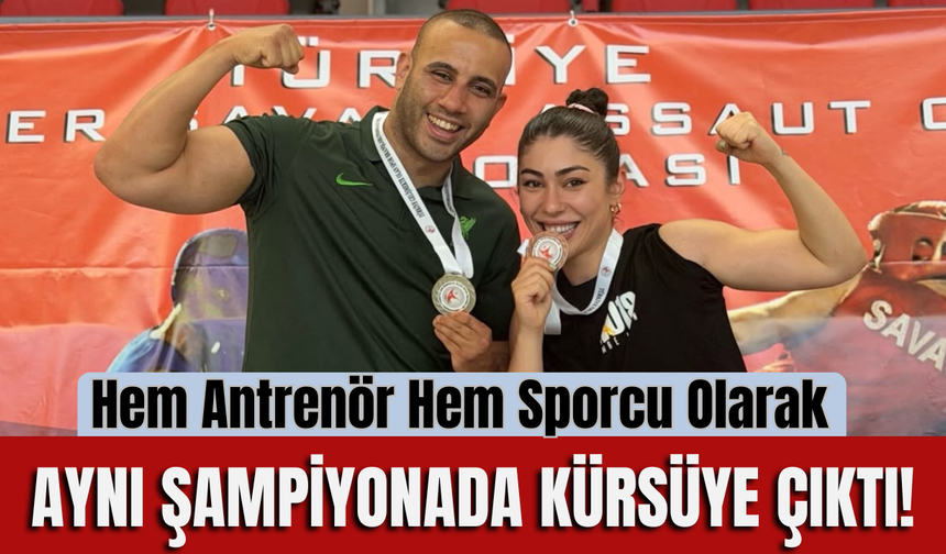 Hem Antrenör Hem Sporcu Olarak Aynı Şampiyonada Kürsüye Çıktı!