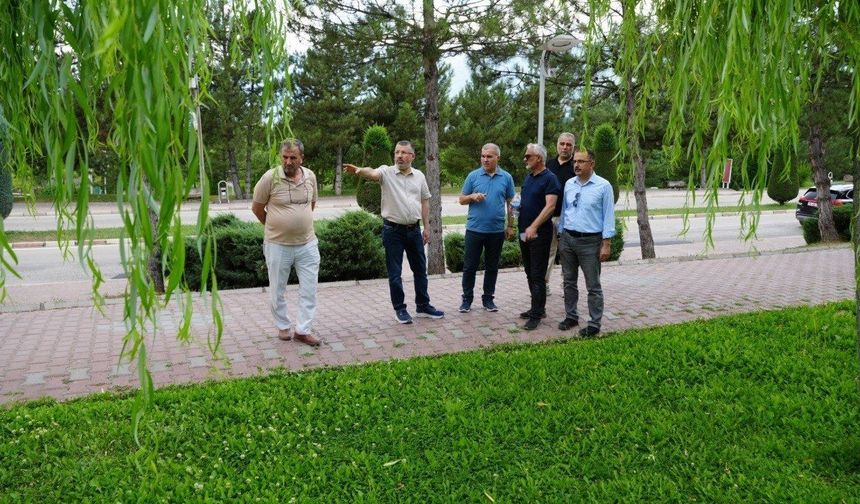 Rektör Kırışık’tan Kampüs Turu: Eğitimden Sosyal Yaşama Yeni Yatırımlar Masada
