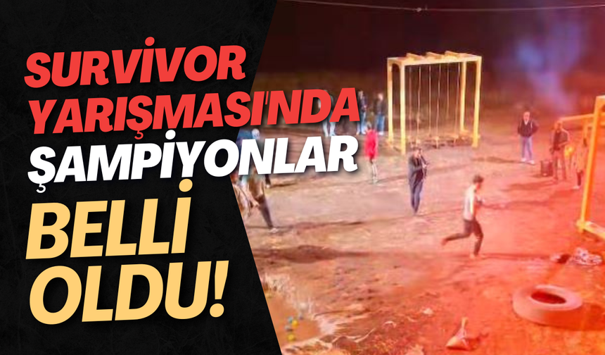 Survivor Yarışması'nda Şampiyonlar Belli Oldu!