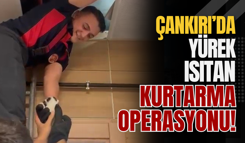 Çankırı’da Yürek Isıtan Kurtarma Operasyonu!