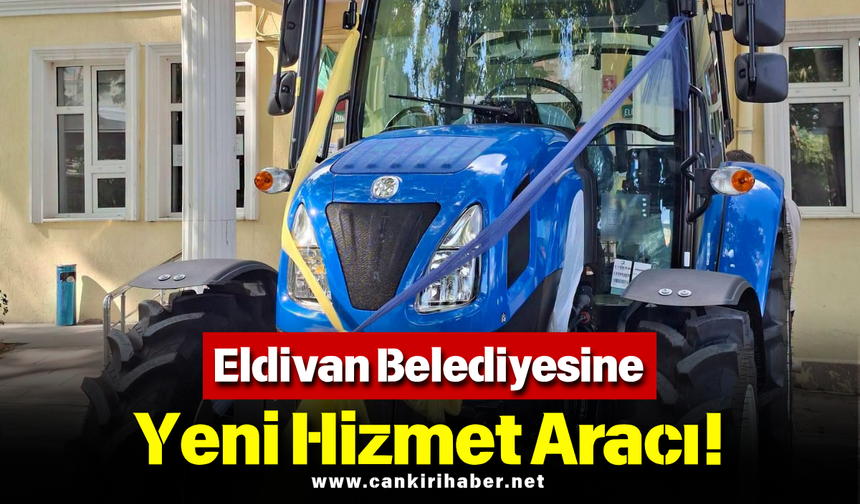 Eldivan Belediyesine Yeni Hizmet Aracı!