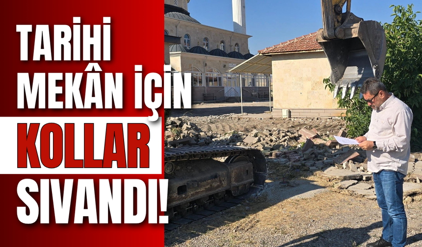 Tarihi Mekân İçin Kollar Sıvandı!