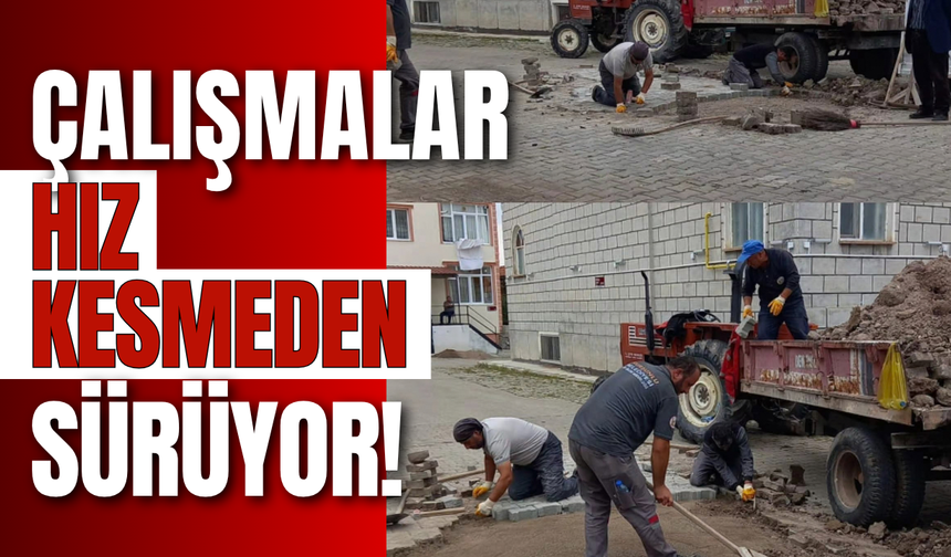 Çalışmalar Hız Kesmeden Sürüyor!