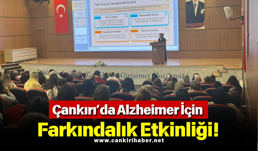 Çankırı’da Alzheimer İçin Farkındalık Etkinliği!