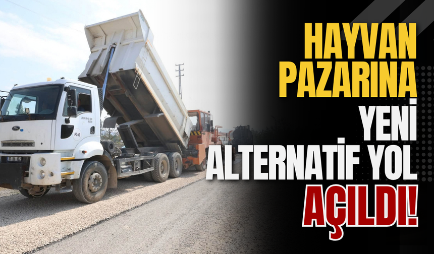 Hayvan Pazarına Yeni Alternatif Yol Açıldı!