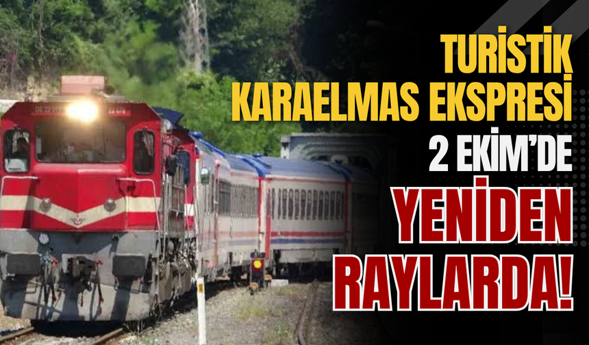 Turistik Karaelmas Ekspresi 2 Ekim’de Yeniden Raylarda!