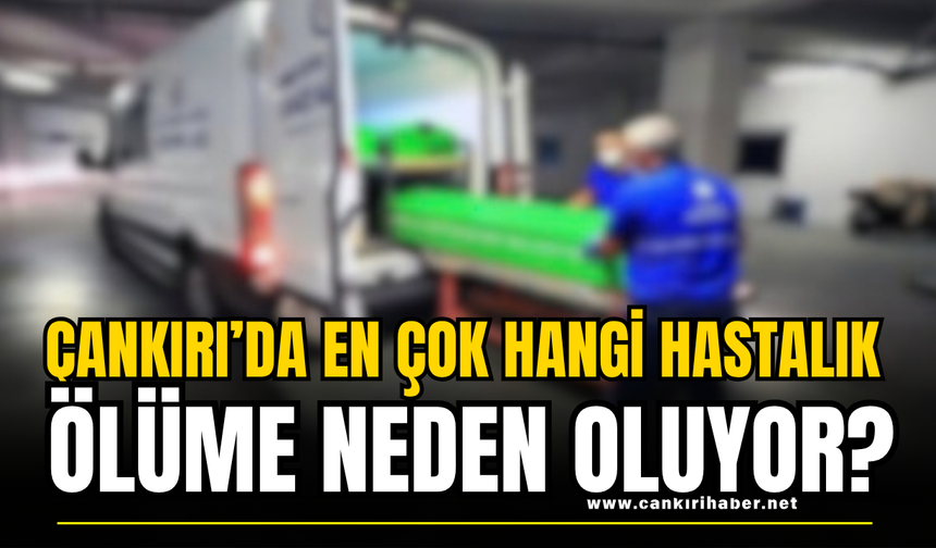 Çankırı’da En Çok Hangi Hastalık Ölüme Neden Oluyor?