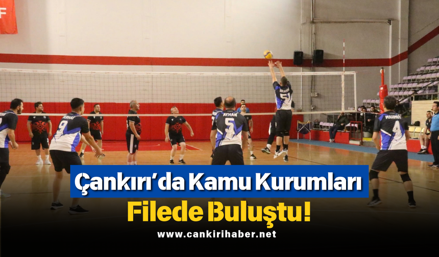 Çankırı’da Kamu Kurumları Filede Buluştu!