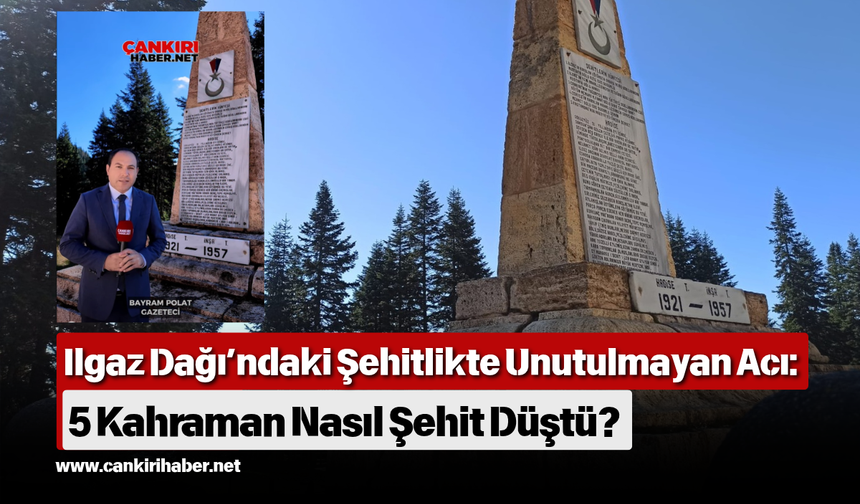 Ilgaz Dağı’ndaki Şehitlikte Unutulmayan Acı: 5 Kahraman Nasıl Şehit Düştü?