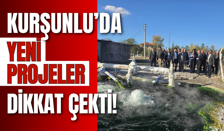 Kurşunlu’da Yeni Projeler Dikkat Çekti!